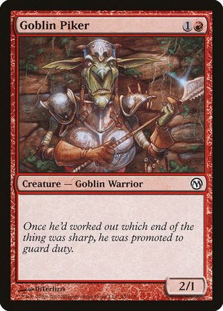 Goblin Piker [Duels of the Planeswalkers] | Fandemonia Ltd