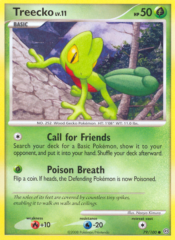 Treecko (79/100) [Diamond & Pearl: Stormfront] | Fandemonia Ltd