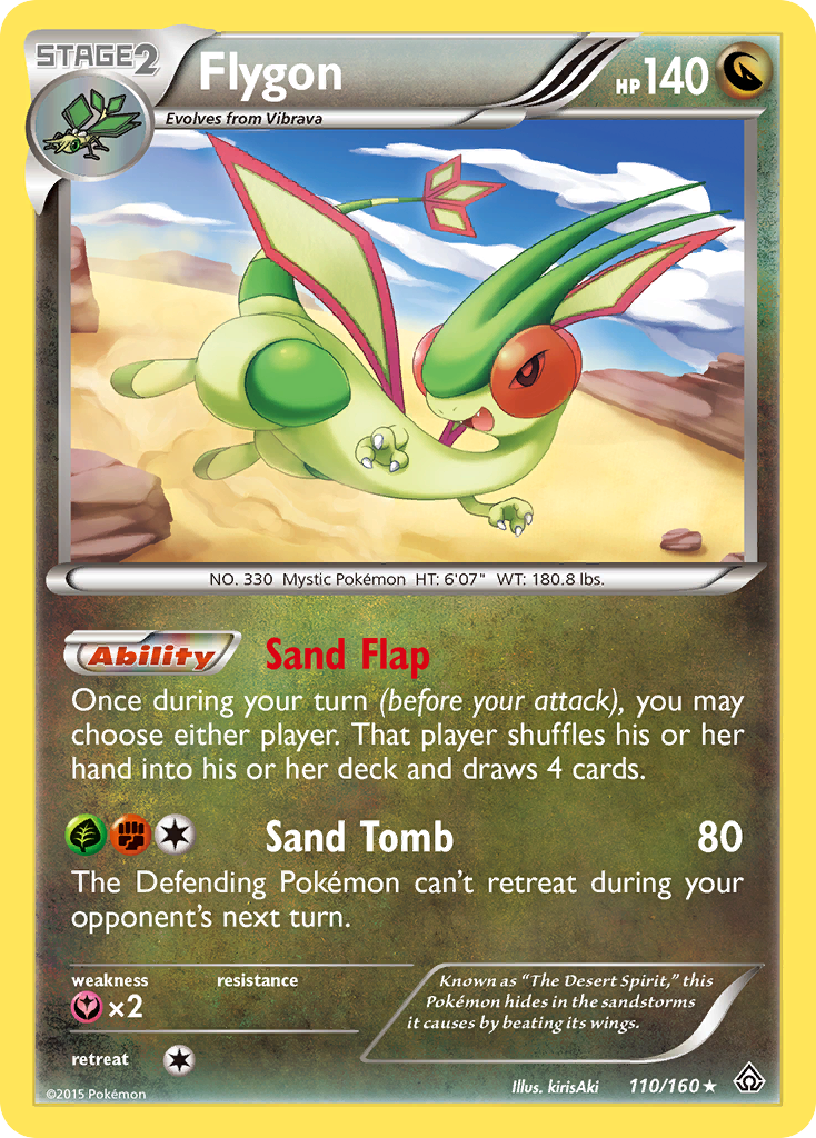 Flygon (110/160) [XY: Primal Clash] | Fandemonia Ltd