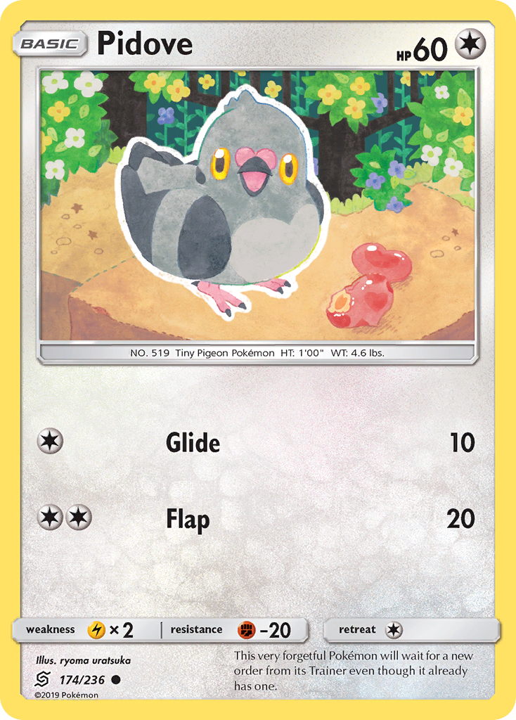 Pidove (174/236) [Sun & Moon: Unified Minds] | Fandemonia Ltd