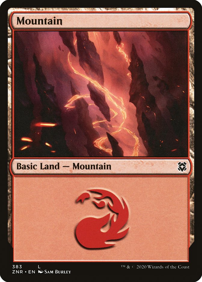 Mountain (383) [Zendikar Rising] | Fandemonia Ltd