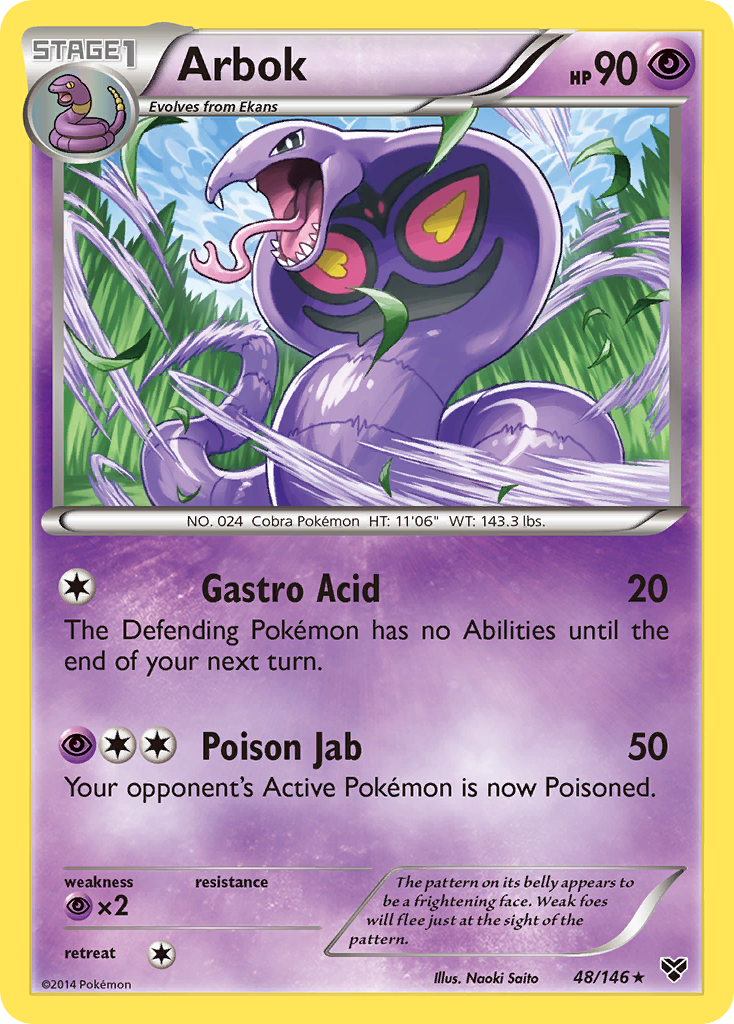 Arbok (48/146) [XY: Base Set] | Fandemonia Ltd