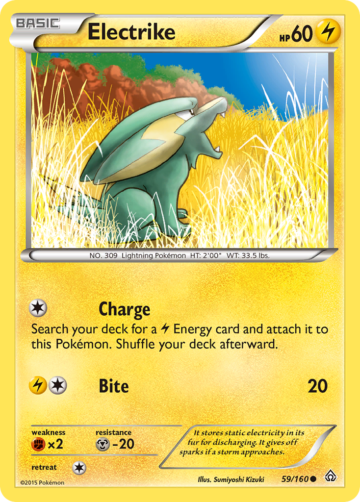 Electrike (59/160) [XY: Primal Clash] | Fandemonia Ltd