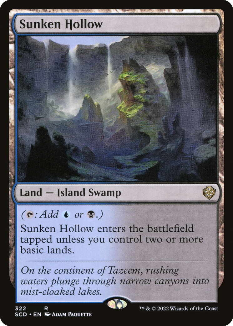 Sunken Hollow [Starter Commander Decks] | Fandemonia Ltd