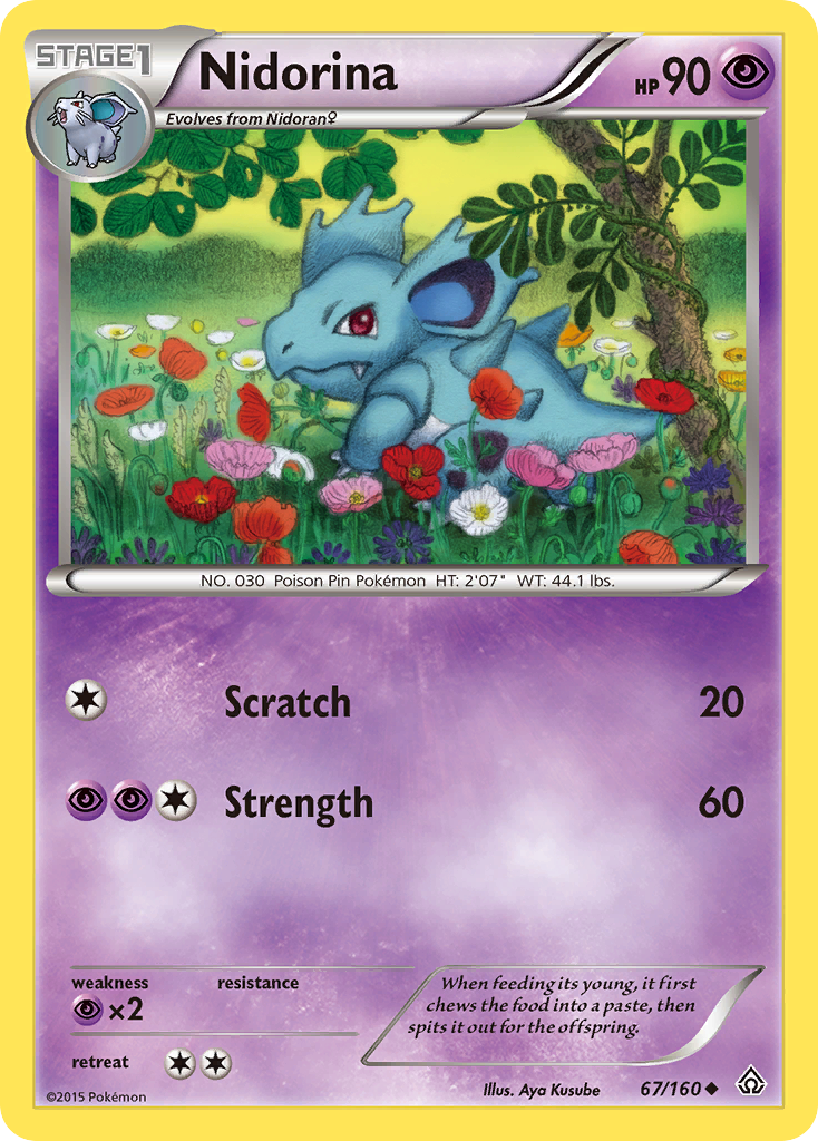 Nidorina (67/160) [XY: Primal Clash] | Fandemonia Ltd