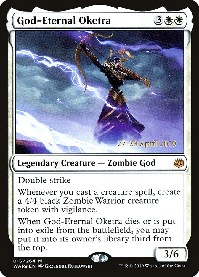 God-Eternal Oketra  [War of the Spark Prerelease Promos] | Fandemonia Ltd