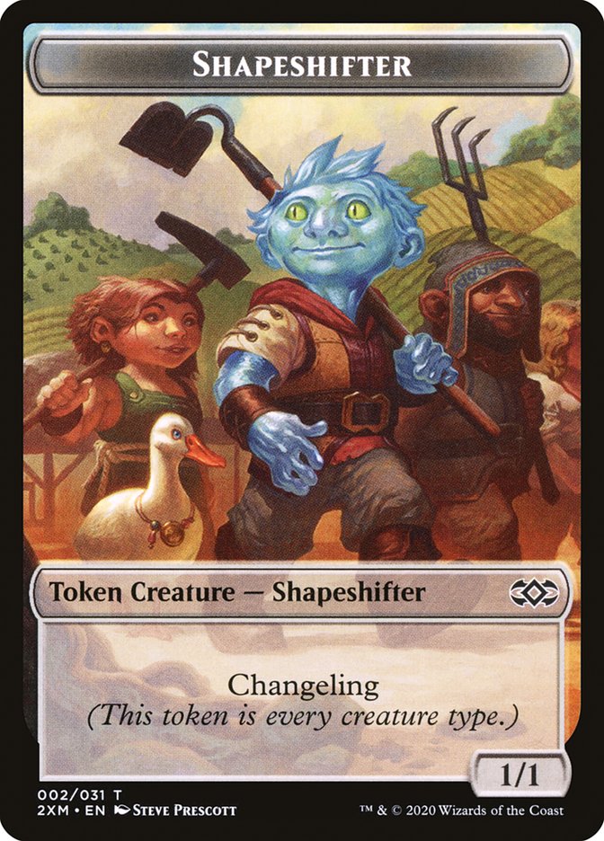 Shapeshifter Token [Double Masters] | Fandemonia Ltd