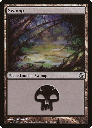 Swamp (104) [Duels of the Planeswalkers] | Fandemonia Ltd