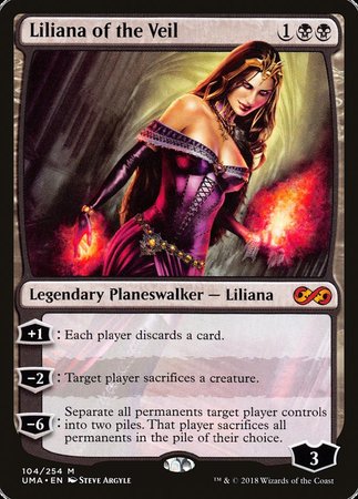 Liliana of the Veil [Ultimate Masters] | Fandemonia Ltd