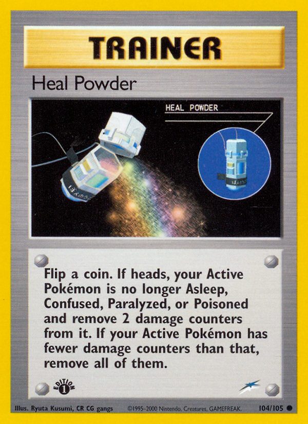 Heal Powder (104/105) [Neo Destiny 1st Edition] | Fandemonia Ltd