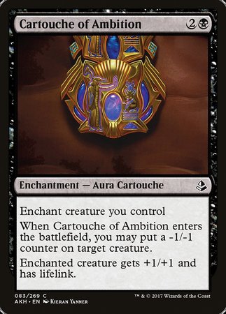 Cartouche of Ambition [Amonkhet] | Fandemonia Ltd