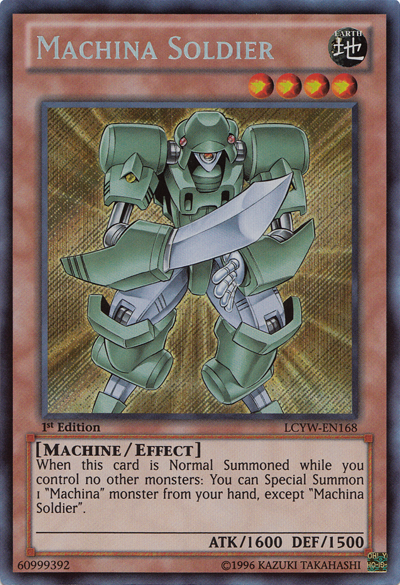 Machina Soldier [LCYW-EN168] Secret Rare | Fandemonia Ltd