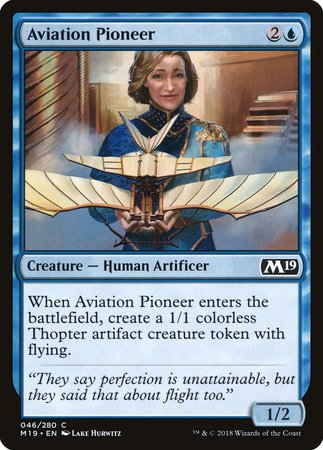 Aviation Pioneer [Core Set 2019] | Fandemonia Ltd