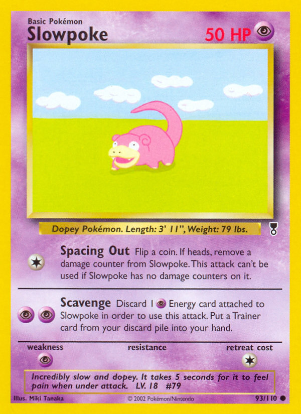 Slowpoke (93/110) [Legendary Collection] | Fandemonia Ltd