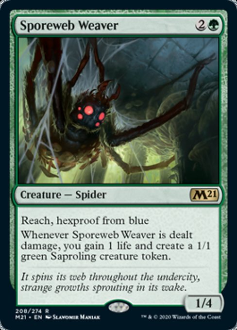 Sporeweb Weaver [Core Set 2021] | Fandemonia Ltd