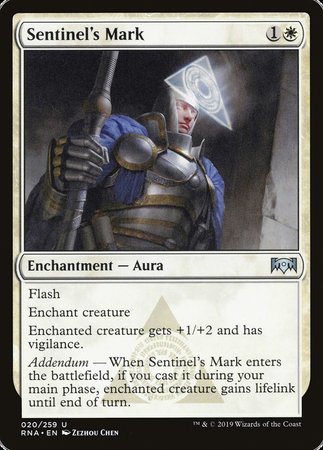 Sentinel's Mark [Ravnica Allegiance] | Fandemonia Ltd