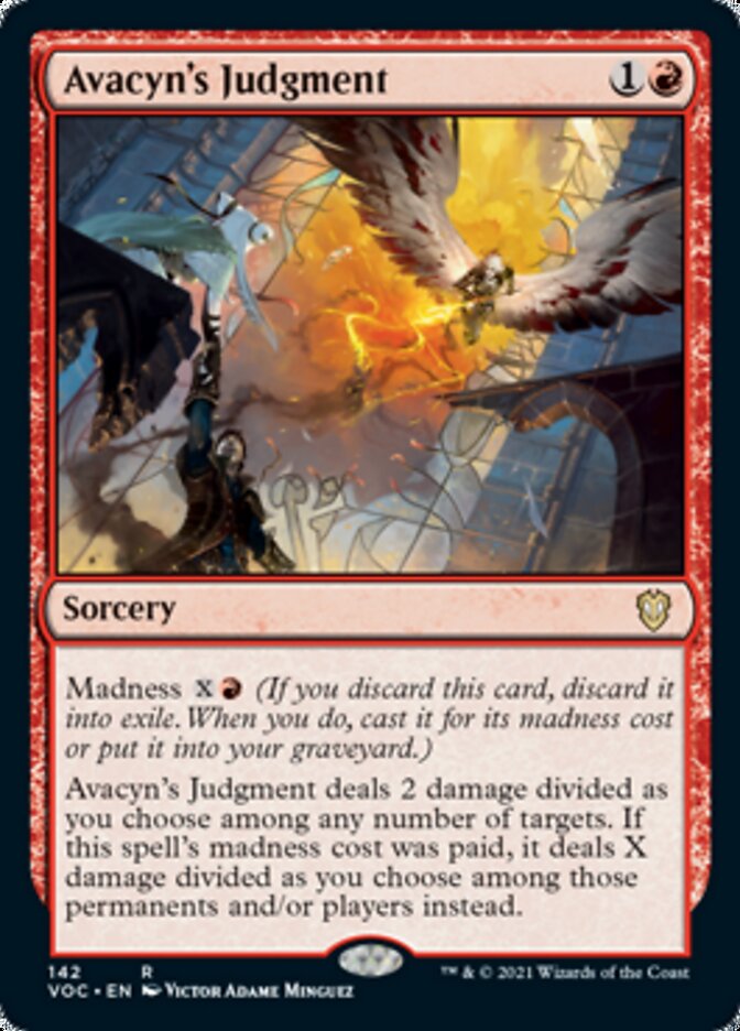 Avacyn's Judgment [Innistrad: Crimson Vow Commander] | Fandemonia Ltd