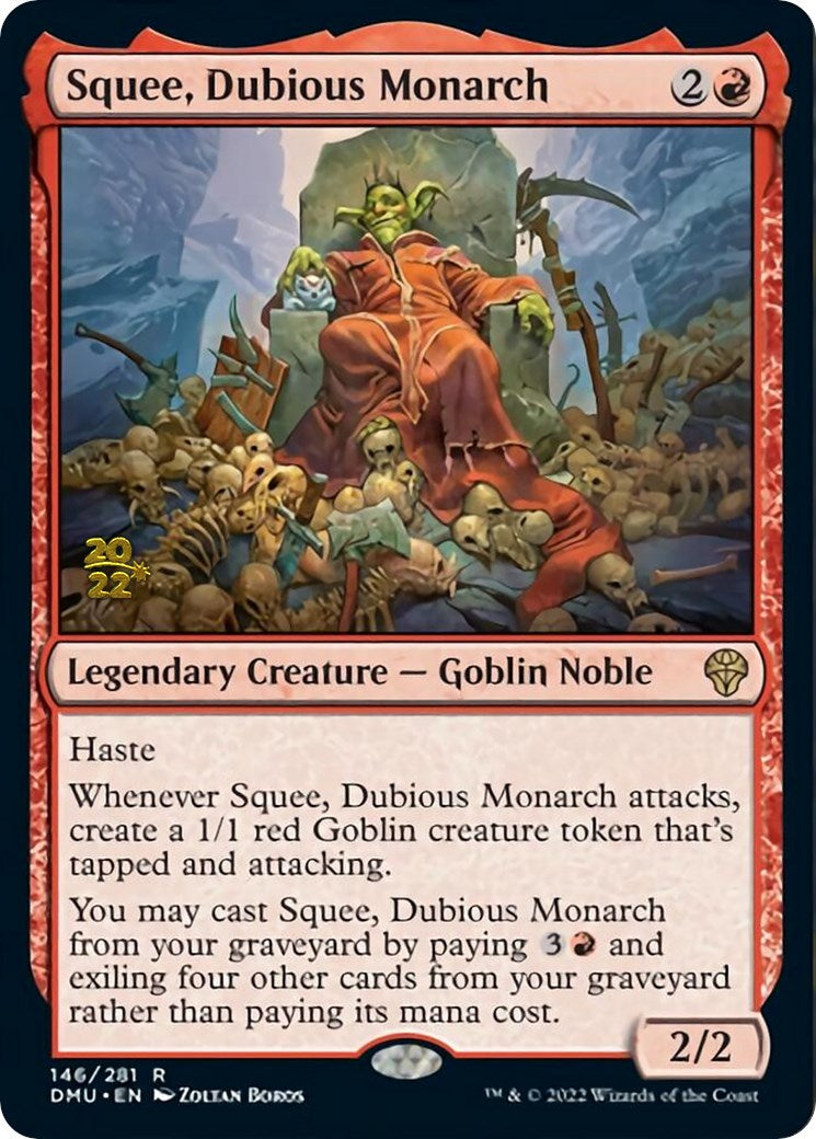 Squee, Dubious Monarch [Dominaria United Prerelease Promos] | Fandemonia Ltd