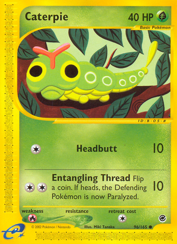 Caterpie (96/165) [Expedition: Base Set] | Fandemonia Ltd