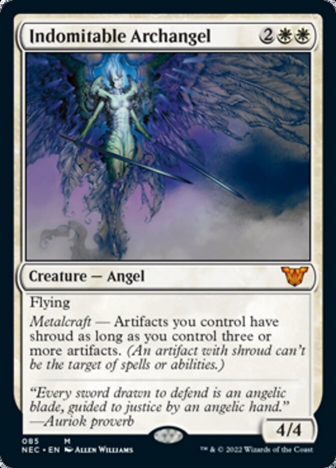 Indomitable Archangel [Kamigawa: Neon Dynasty Commander] | Fandemonia Ltd