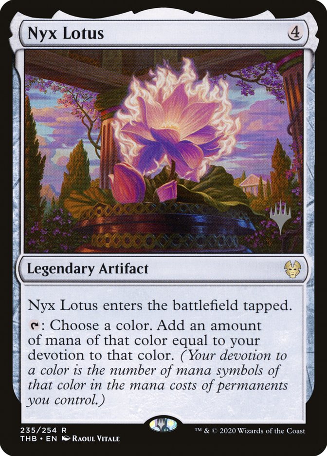 Nyx Lotus (Promo Pack) [Theros Beyond Death Promos] | Fandemonia Ltd