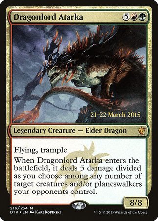 Dragonlord Atarka [Dragons of Tarkir Promos] | Fandemonia Ltd