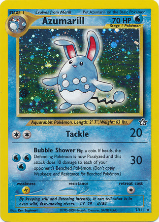 Azumarill (2/111) [Neo Genesis Unlimited] | Fandemonia Ltd