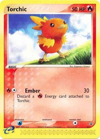 Torchic (017) (Non-Holo) [Nintendo: Black Star Promos] | Fandemonia Ltd