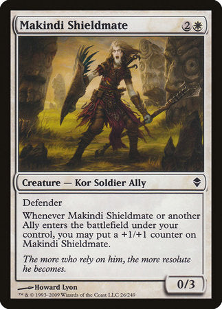 Makindi Shieldmate [Zendikar] | Fandemonia Ltd