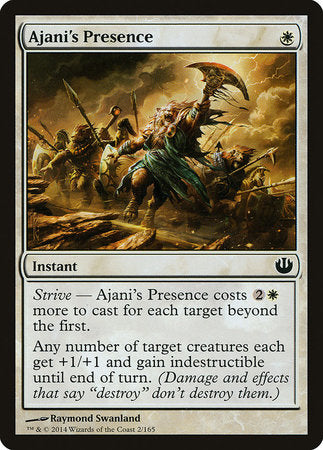 Ajani's Presence [Journey into Nyx] | Fandemonia Ltd