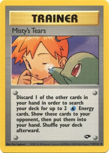 Misty's Tears (118/132) [Gym Challenge Unlimited] | Fandemonia Ltd