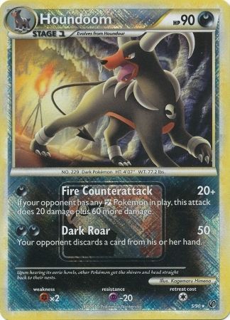 Houndoom (5/90) (League Promo) [HeartGold & SoulSilver: Undaunted] | Fandemonia Ltd