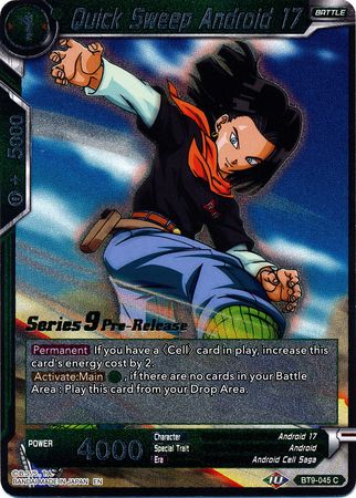 Quick Sweep Android 17 (Universal Onslaught) [BT9-045] | Fandemonia Ltd