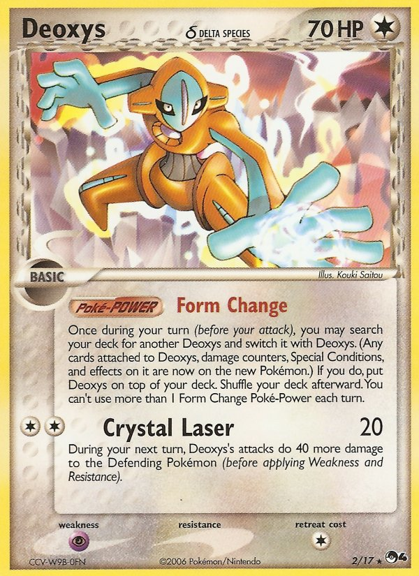 Deoxys (2/17) (Delta Species) [POP Series 4] | Fandemonia Ltd