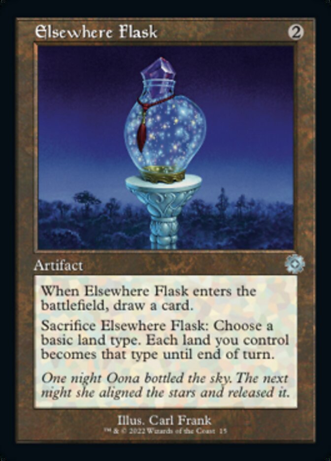 Elsewhere Flask (Retro) [The Brothers' War Retro Artifacts] | Fandemonia Ltd