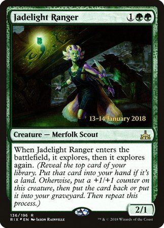 Jadelight Ranger [Rivals of Ixalan Promos] | Fandemonia Ltd