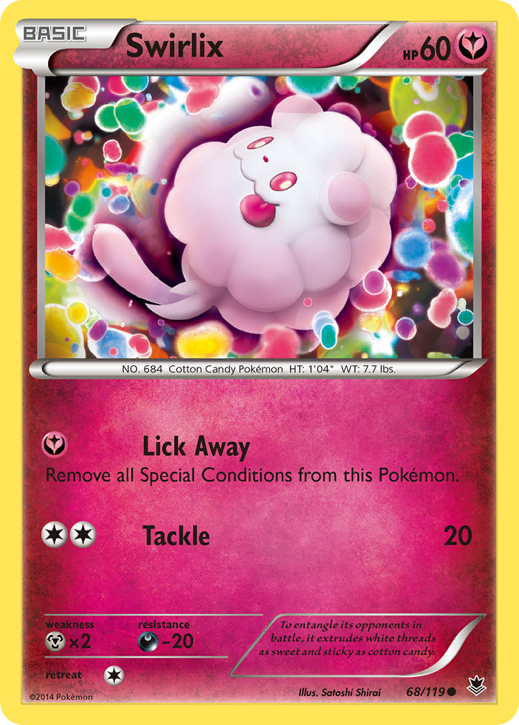 Swirlix (68/119) [XY: Phantom Forces] | Fandemonia Ltd