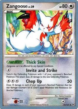 Zangoose LV.29 (66/127) (Queengar - Jason Martinez) [World Championships 2009] | Fandemonia Ltd