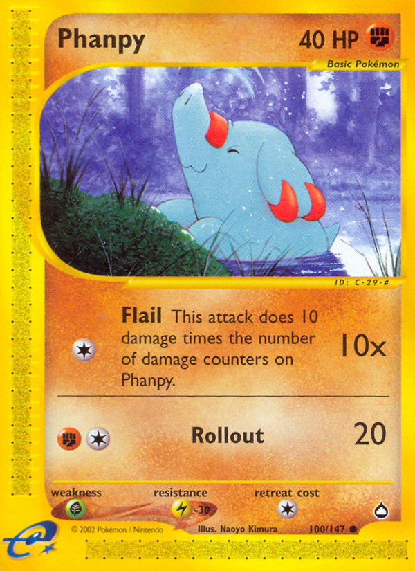 Phanpy (100/147) [Aquapolis] | Fandemonia Ltd