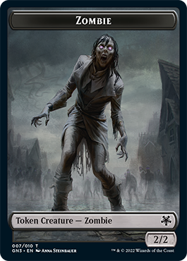 Zombie // Angel Double-Sided Token [Game Night: Free-for-All Tokens] | Fandemonia Ltd