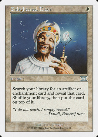 Enlightened Tutor [Classic Sixth Edition] | Fandemonia Ltd