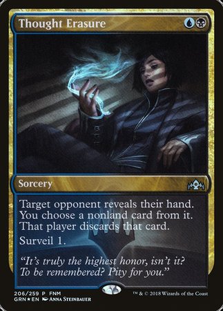 Thought Erasure [Guilds of Ravnica Promos] | Fandemonia Ltd