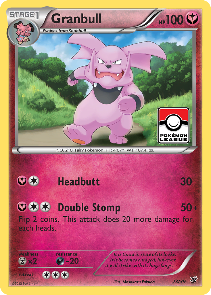 Granbull (23/39) [XY: Kalos Starter Set] | Fandemonia Ltd