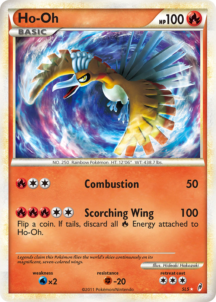 Ho-Oh (SL5) [HeartGold & SoulSilver: Call of Legends] | Fandemonia Ltd