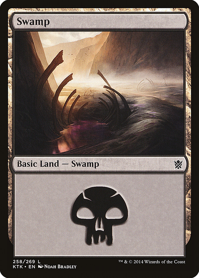 Swamp (258) [Khans of Tarkir] | Fandemonia Ltd