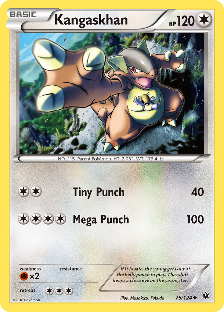 Kangaskhan (75/124) [XY: Fates Collide] | Fandemonia Ltd