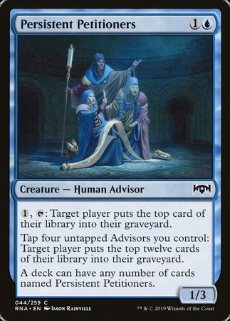 Persistent Petitioners [Ravnica Allegiance] | Fandemonia Ltd