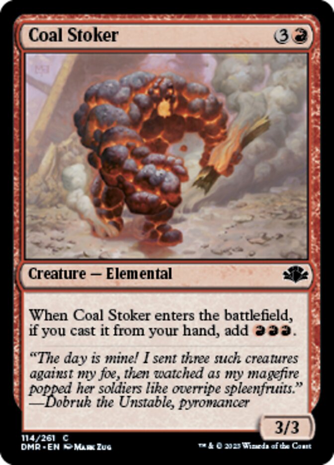 Coal Stoker [Dominaria Remastered] | Fandemonia Ltd