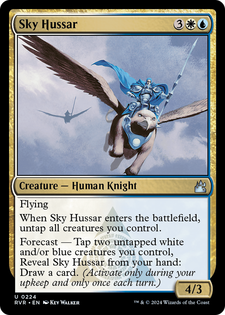 Sky Hussar [Ravnica Remastered] | Fandemonia Ltd