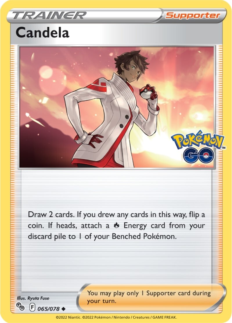 Candela (065/078) [Pokémon GO] | Fandemonia Ltd